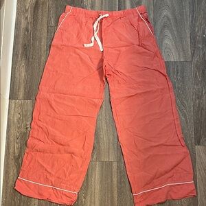 Stars Above Coral Wide Leg Pants